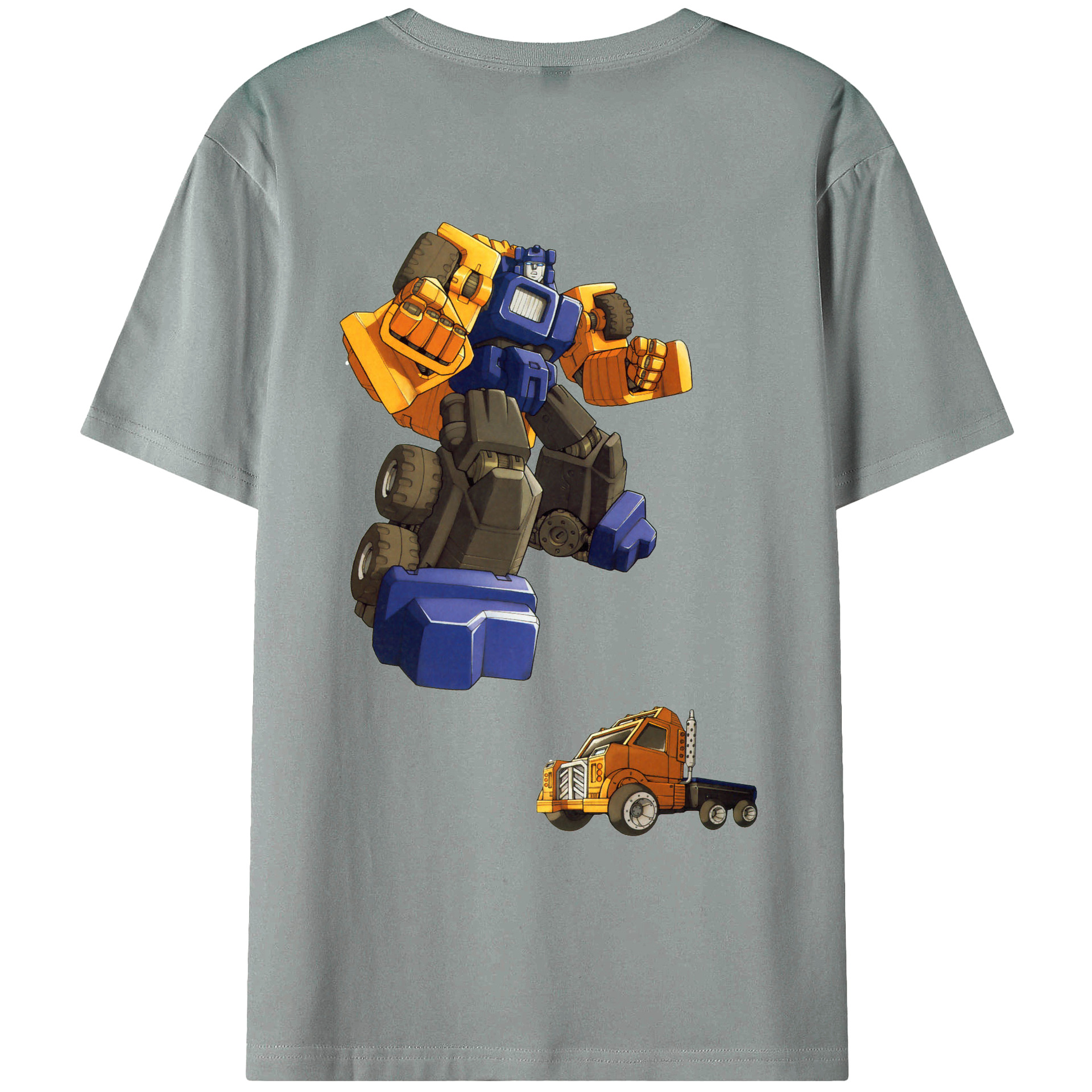 （画像用）  綿100％ メンズ半袖Tシャツ（バックプリント） 通気性